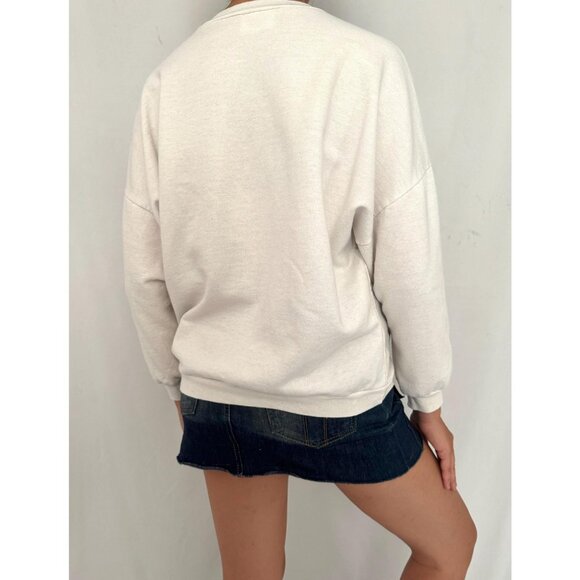 90s vintage cat kitten holiday christmas cute graphic crewneck pullover sweater - Picture 7 of 9